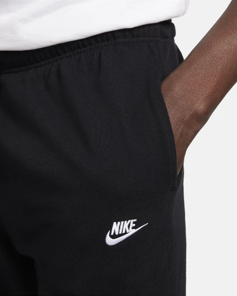 Спортивные штаны Nike M NK CLUB KNIT JOGGER черные FQ4330-010
