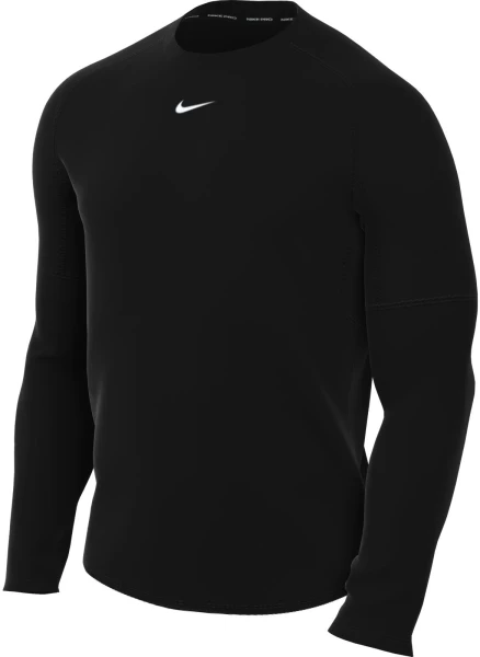 Термобелье футболка Nike DF TIGHT TOP LS черная FB7919-010