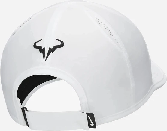 Кепка Nike RAFA U NK DF CLUB CAP U AB FL белая FB5600-100