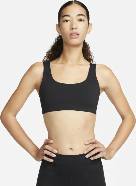 Топ жіночий Nike W NK DF ALATE ALL U BRA чорний DV9855-010