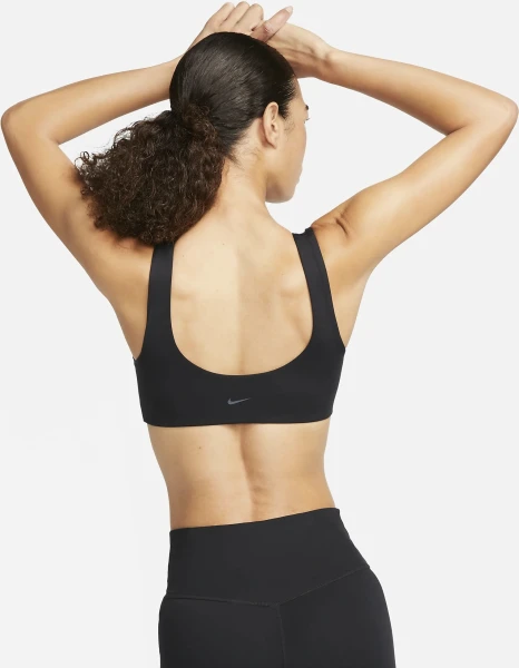 Топ жіночий Nike W NK DF ALATE ALL U BRA чорний DV9855-010