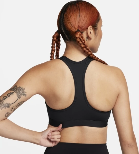 Топ жіночий Nike W NK SWSH MED SPT FUTURA BRA чорний FB4080-010