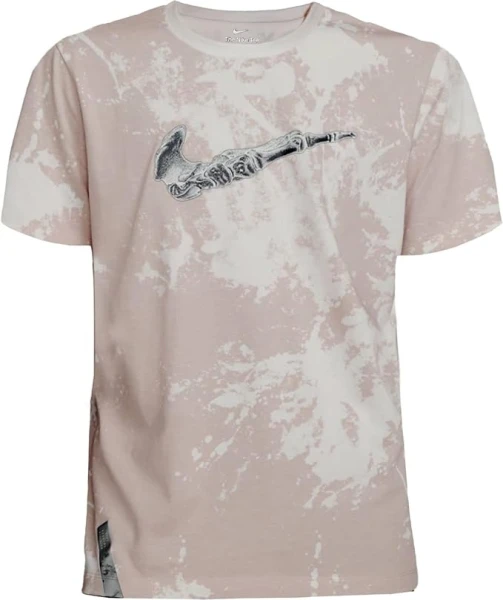 Футболка Nike M NK DF TEE RUN DIVISN AOP бежево-белая DZ2729-030