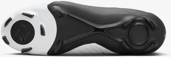 Бутсы Nike PHANTOM GX II ACADEMY FG/MG бело-черные FD6723-100