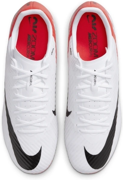Бутсы Nike ZOOM VAPOR 15 ACADEMY FG/MG бело-красные DJ5631-600