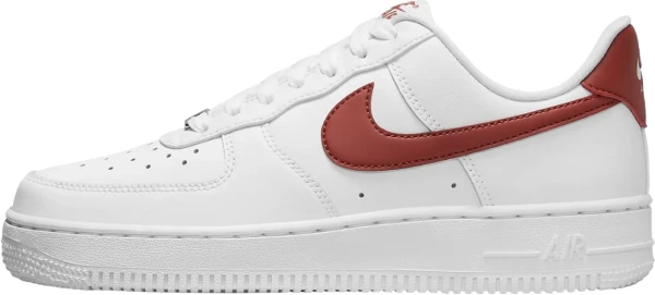 Кроссовки женские Nike WMNS AIR FORCE 1 07 бело-красные DD8959-115