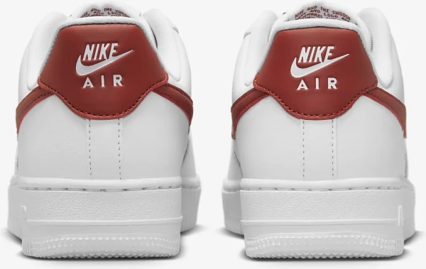 Кроссовки женские Nike WMNS AIR FORCE 1 07 бело-красные DD8959-115