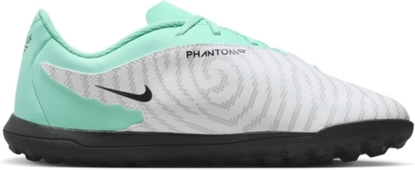 Сороконожки (шиповки) детские Nike JR PHANTOM GX CLUB TF GS бирюзово-белые DD9567-300