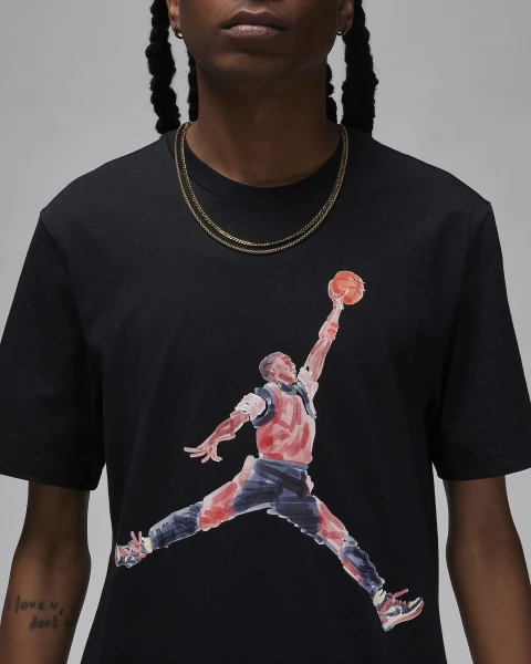 Футболка Nike MJ BRAND JM WTRCLR SS CREW чорна FN5980-010