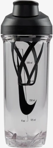 Пляшка для води Nike TR RECHARGE SHAKER BOTTLE 2.0 24 OZ 709 мл чорна N.101.0724.910.24