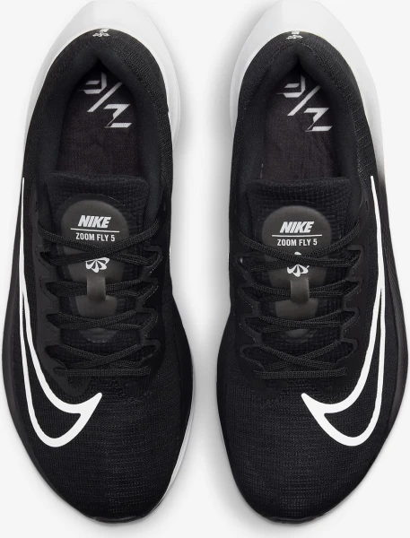 Кроссовки беговые Nike ZOOM FLY 5 черно-белые DM8968-001