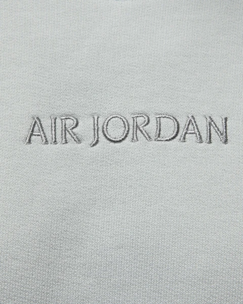 Свитшот Nike JORDAN M J AIR JDN WM FLC CREW серый FJ7788-034