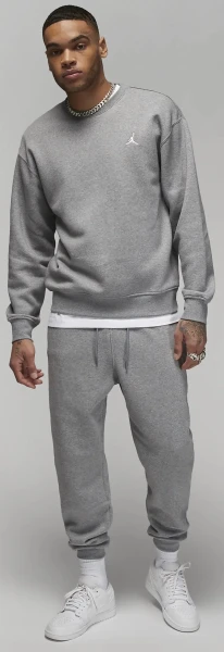 Світшот Nike JORDAN MJ ESS FLC CREW сірий FJ7776-091