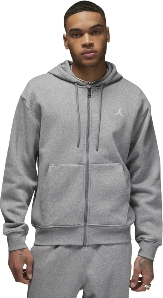 Толстовка Nike JORDAN MJ ESS FLC FZ HOODIE сіра FJ7771-091