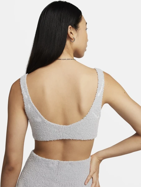 Топ жіночий Nike W NSW COZY KNIT BRA сірий FD4274-077