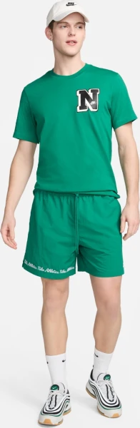Футболка Nike M NSW TEE CLUB SSNL LBR зеленая FV3772-365