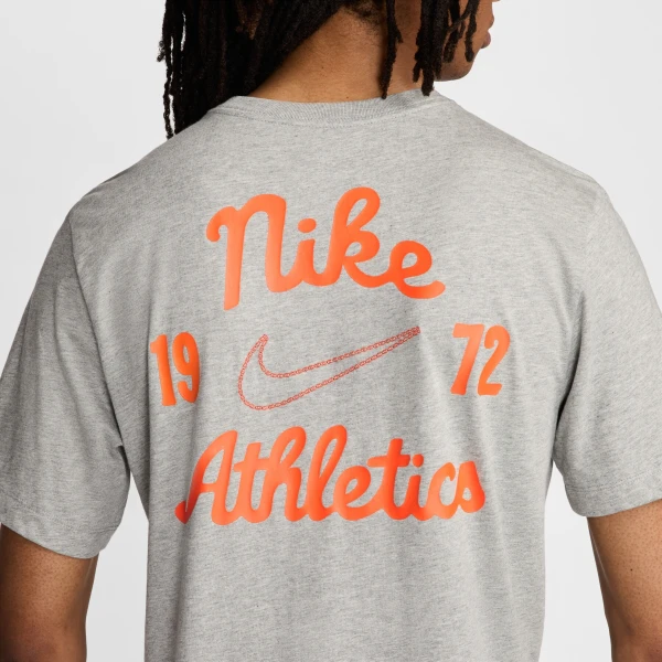 Футболка Nike M NSW TEE CLUB SSNL LBR сіра FV3772-063