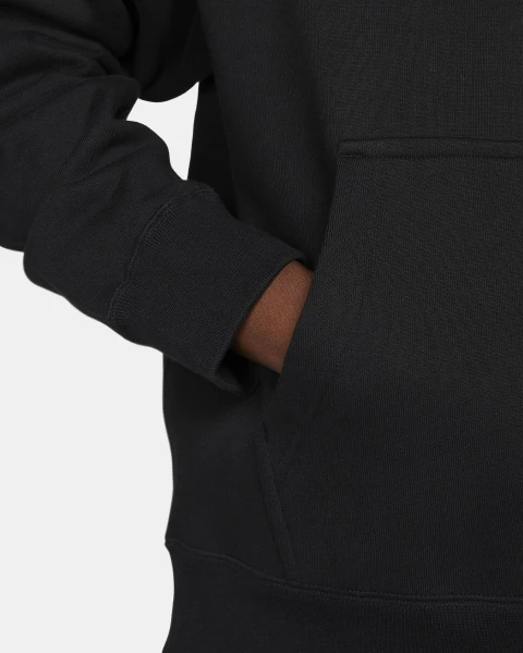 Худи Nike M NK SOLO SWSH FLC PO HOODIE черное DX1355-010
