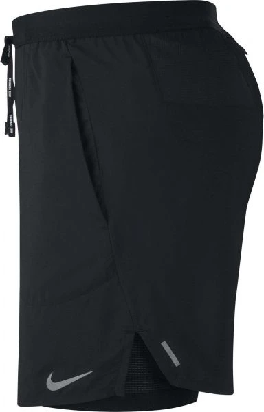 Шорты для бега Nike M NK DF FLX STRD 2IN1 SHRT 7IN черные CJ5471-010