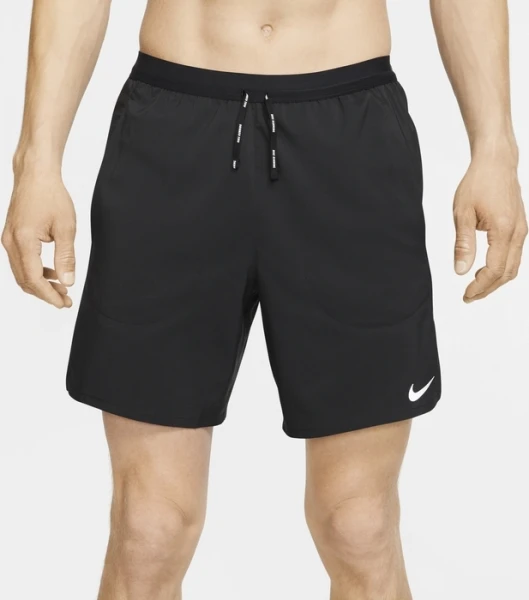Шорты для бега Nike M NK DF FLX STRD 2IN1 SHRT 7IN черные CJ5471-010