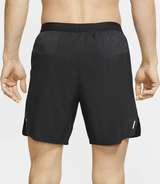 Шорты для бега Nike M NK DF FLX STRD 2IN1 SHRT 7IN черные CJ5471-010