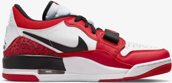 Кроссовки Nike JORDAN AIR LEGACY 312 LOW красно-белые CD7069-116