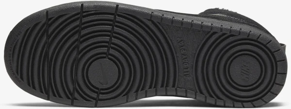 Кроссовки детские Nike COURT BOROUGH MID 2 BOOT BG черные CQ4023-001