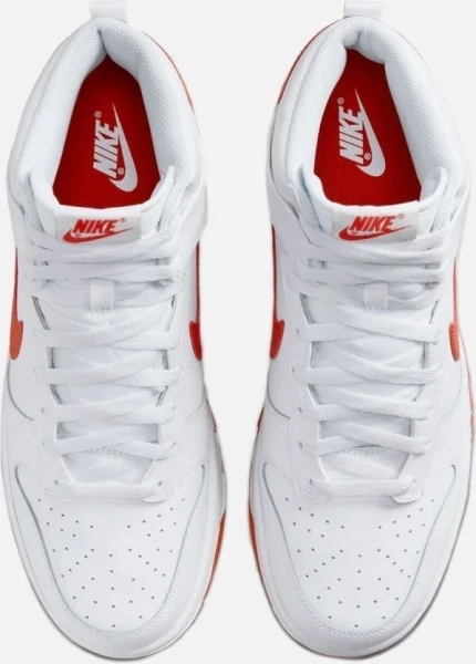 Кросівки дитячі Nike JORDAN DUNK HIGH GS біло-червоні DB2179-111