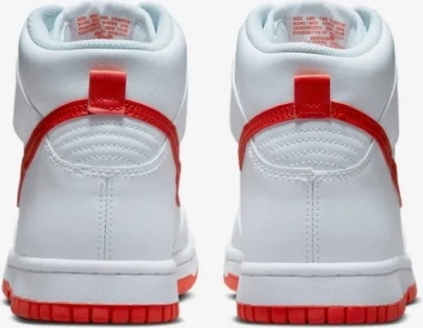 Кросівки дитячі Nike JORDAN DUNK HIGH GS біло-червоні DB2179-111