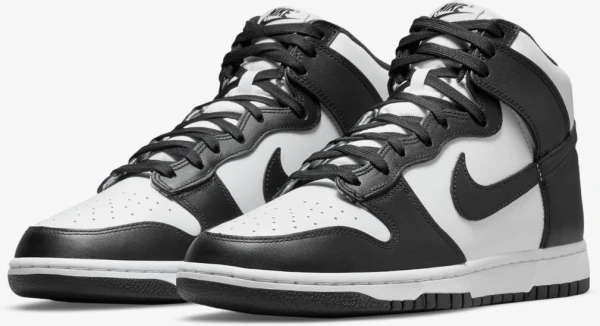 Кросівки Nike DUNK HIGH RETRO чорно-білі DD1399-105