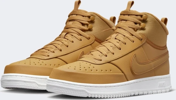 Кроссовки Nike COURT VISION MID WNTR светло-коричневые DR7882-700