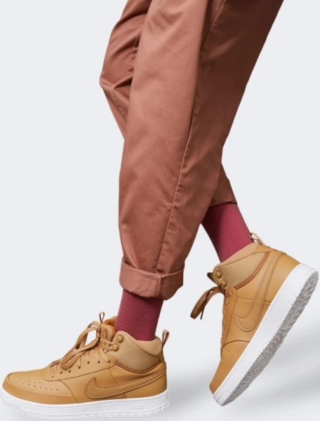 Кроссовки Nike COURT VISION MID WNTR светло-коричневые DR7882-700