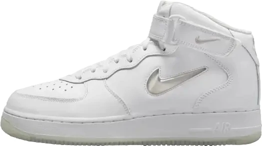 Кроссовки Nike AIR FORCE 1 MID '07 белые DZ2672-101