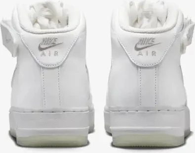 Кроссовки Nike AIR FORCE 1 MID '07 белые DZ2672-101