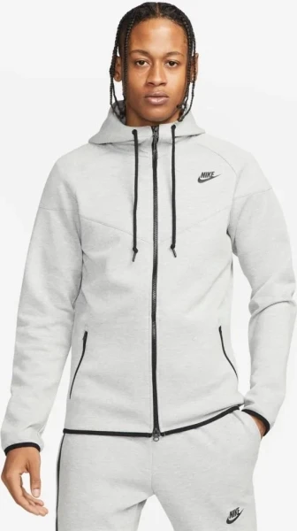 Толстовка Nike M TECH FLEECE WR OG сіра FD0737-063