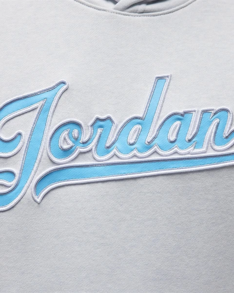 Худі Nike JORDAN MJ FLT MVP FLC PO 2 сіре FN4613-043