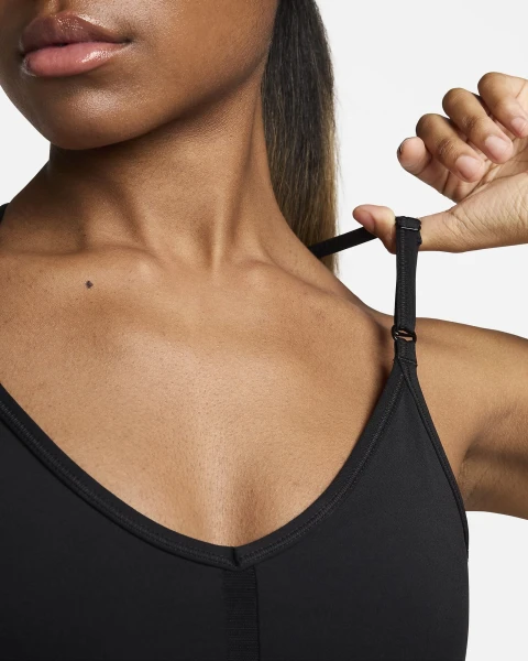 Топ жіночий Nike W NK DF INDY BRA GLS чорний FZ4870-010