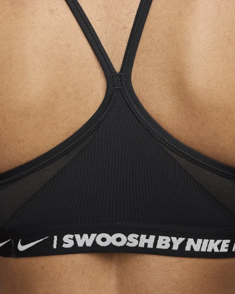 Топ жіночий Nike W NK DF INDY BRA GLS чорний FZ4870-010