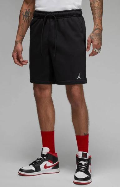 Шорты Nike JORDAN M J ESS FLC SHORT черные FJ7782-010