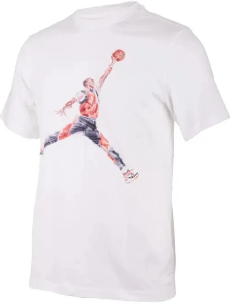 Футболка Nike JORDAN M J BRAND JM WTRCLR SS CREW белая FN5980-100