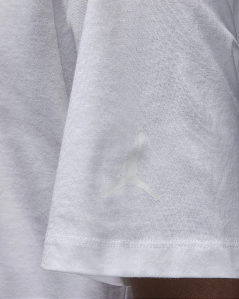 Футболка Nike JORDAN M J BRAND JM WTRCLR SS CREW белая FN5980-100