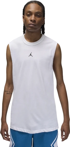 Майка Nike M J DF SPRT SLVLS TOP белая FN5856-100