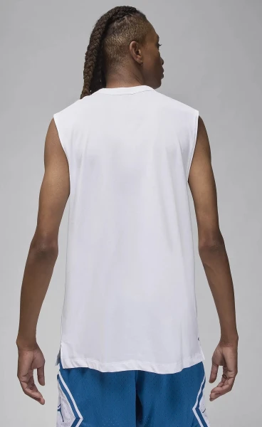 Майка Nike M J DF SPRT SLVLS TOP белая FN5856-100