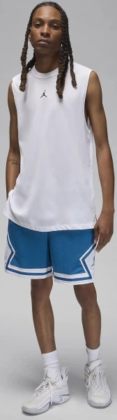 Майка Nike M J DF SPRT SLVLS TOP белая FN5856-100