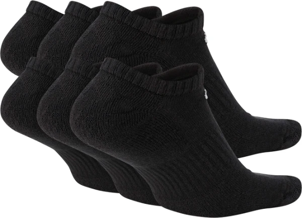 Шкарпетки Nike U NK EVERYDAY CUSH NS 6PR 132 чорні (6 пар) SX7675-010