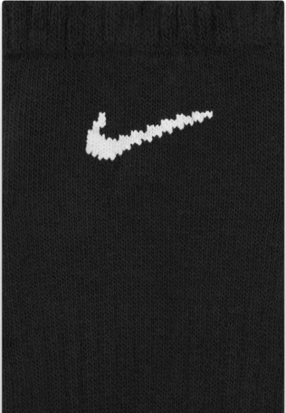 Шкарпетки Nike U NK EVERYDAY CUSH NS 6PR 132 чорні (6 пар) SX7675-010
