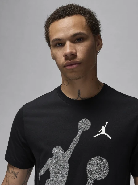 Футболка Nike MJ BRAND SS HBR CREW чорна FN6025-010
