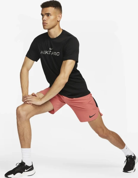 Футболка Nike M NK DF TEE DB NIKE PRO черная FJ2393-010