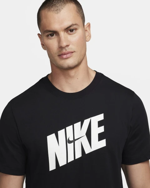 Футболка Nike M NK DF TEE HBR NOVELTY черная FQ3872-010