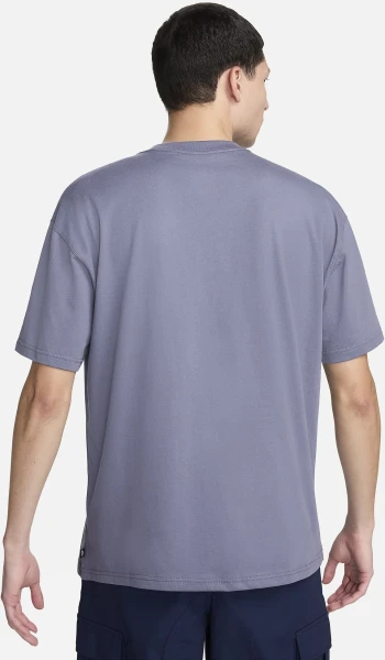 Футболка Nike M NK SB TEE LOGO LBR серая DC7817-003